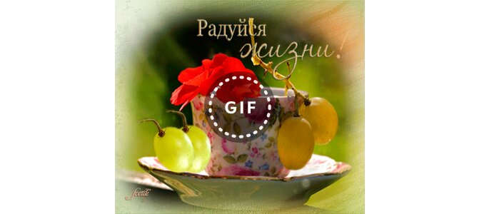Открытка, музыкальные открытки радуйся жизни